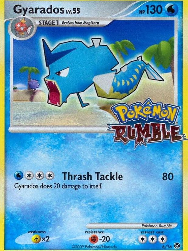 Gyarados 6/16 (Pokemon Rumble)