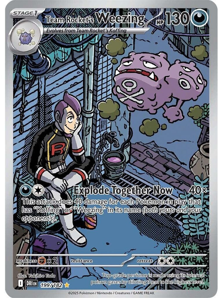 Team Rocket´s Weezing 199/182