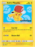 Ash’s Pikachu SM113 Black Star Promo - CardBuddy