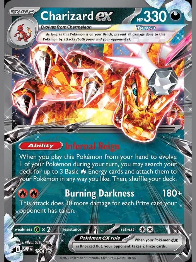 Charizard Ex 196 Black Star Promo - CardBuddy