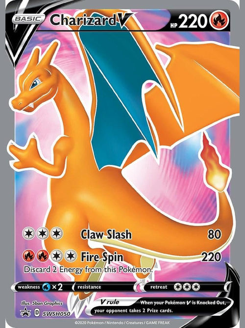 Charizard V SWSH050 - CardBuddy