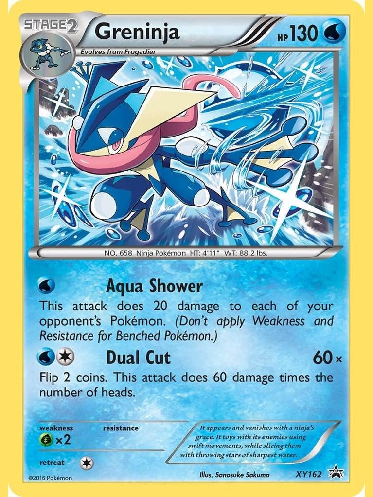 Greninja XY162 promo - CardBuddy