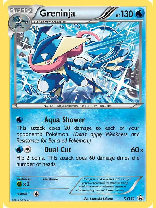 Greninja XY162 promo - CardBuddy