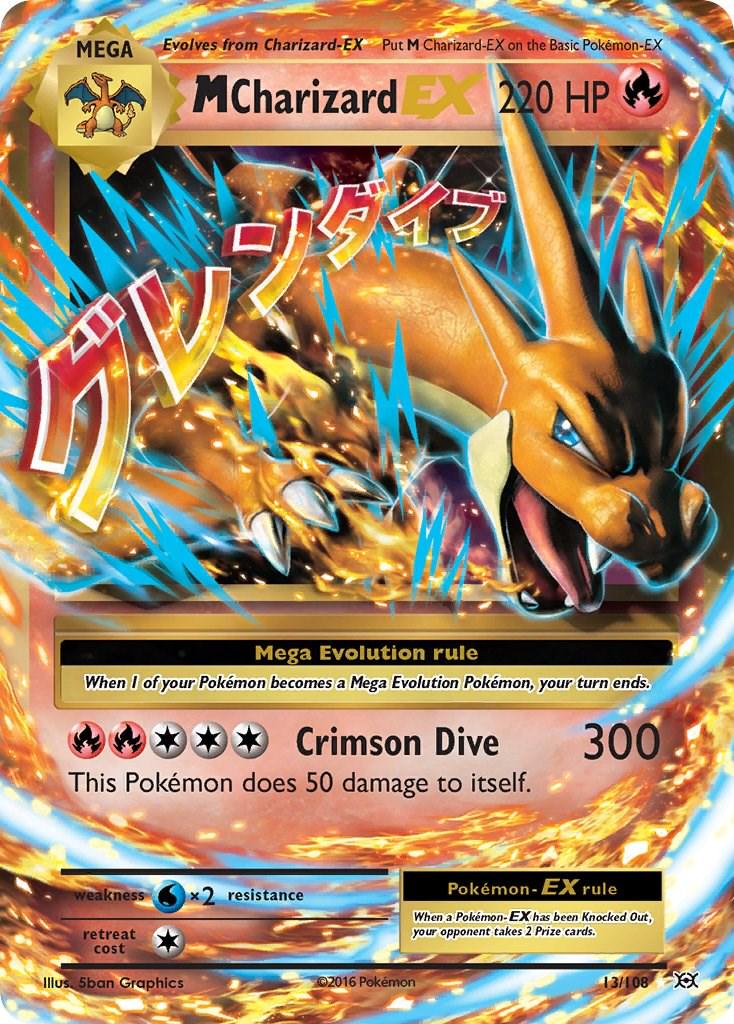 Mega Charizard ex 13/108 - CardBuddy