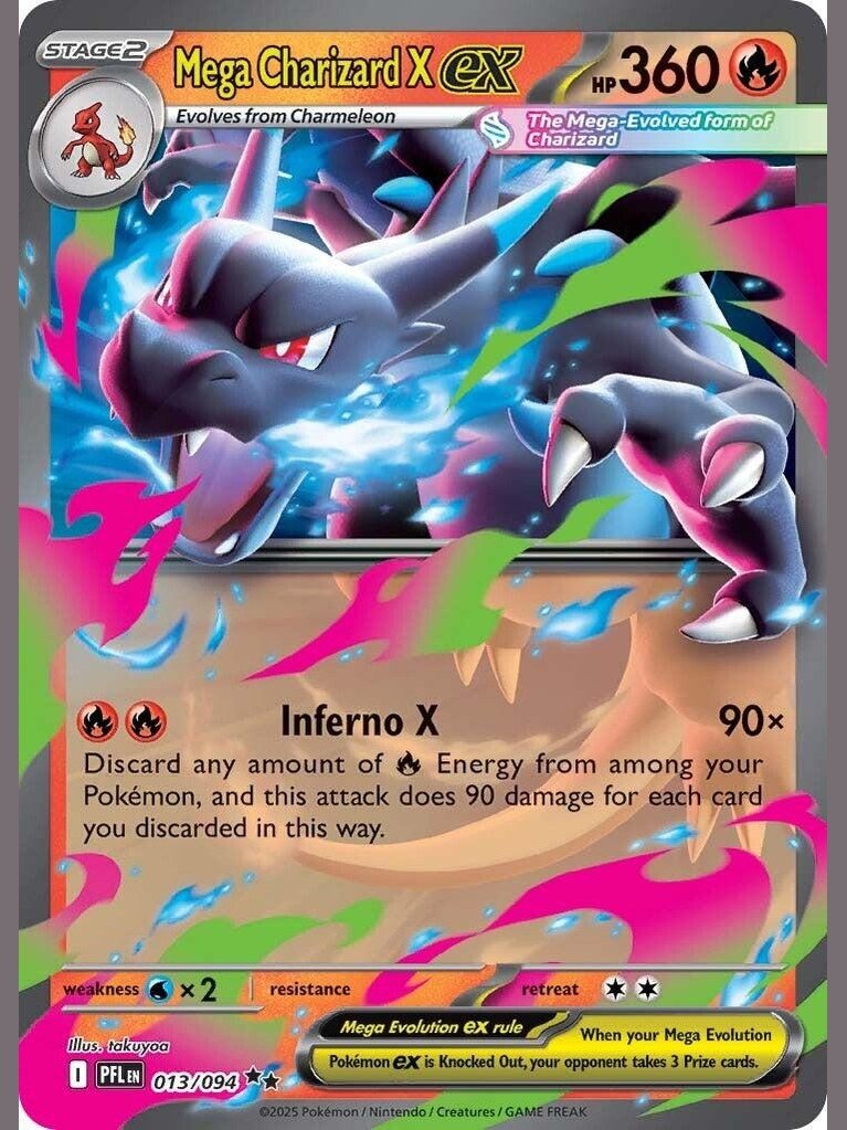Mega Charizard X Ex 013/094 - CardBuddy