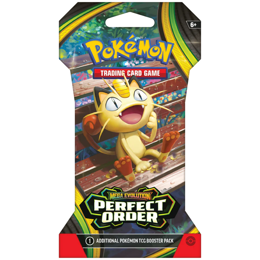 Mega Evolution - Perfect Order Sleeved Booster Pack - CardBuddy