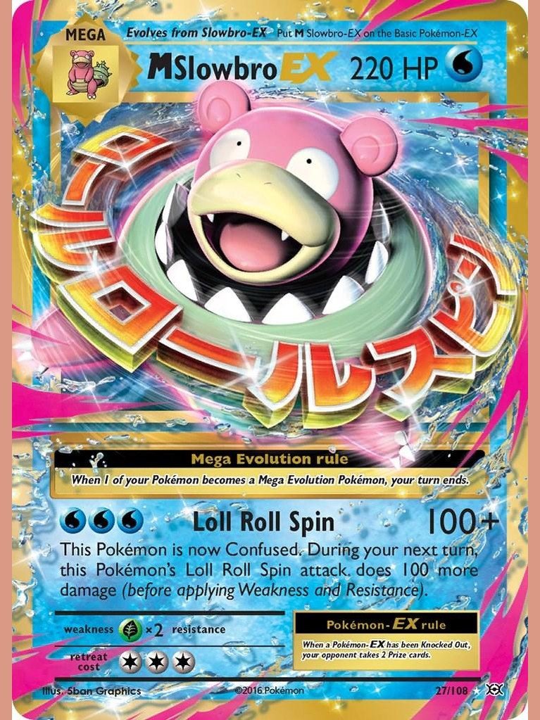 Mega Slowbro EX 27/108 - CardBuddy