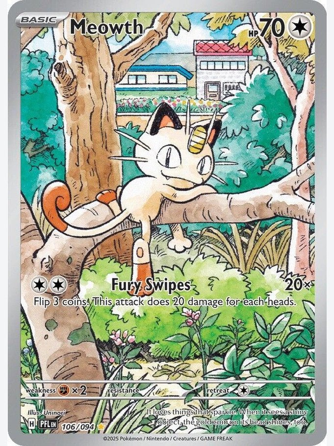 Meowth 106/094 Full art - CardBuddy