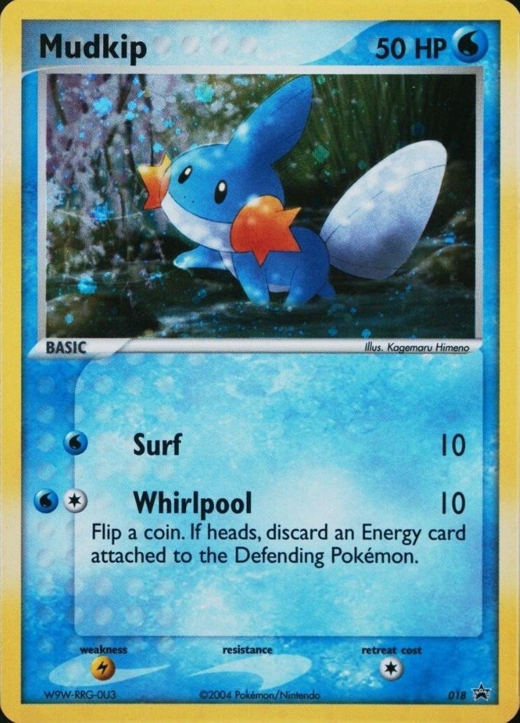 Mudkip 018 Black Star Promo - CardBuddy