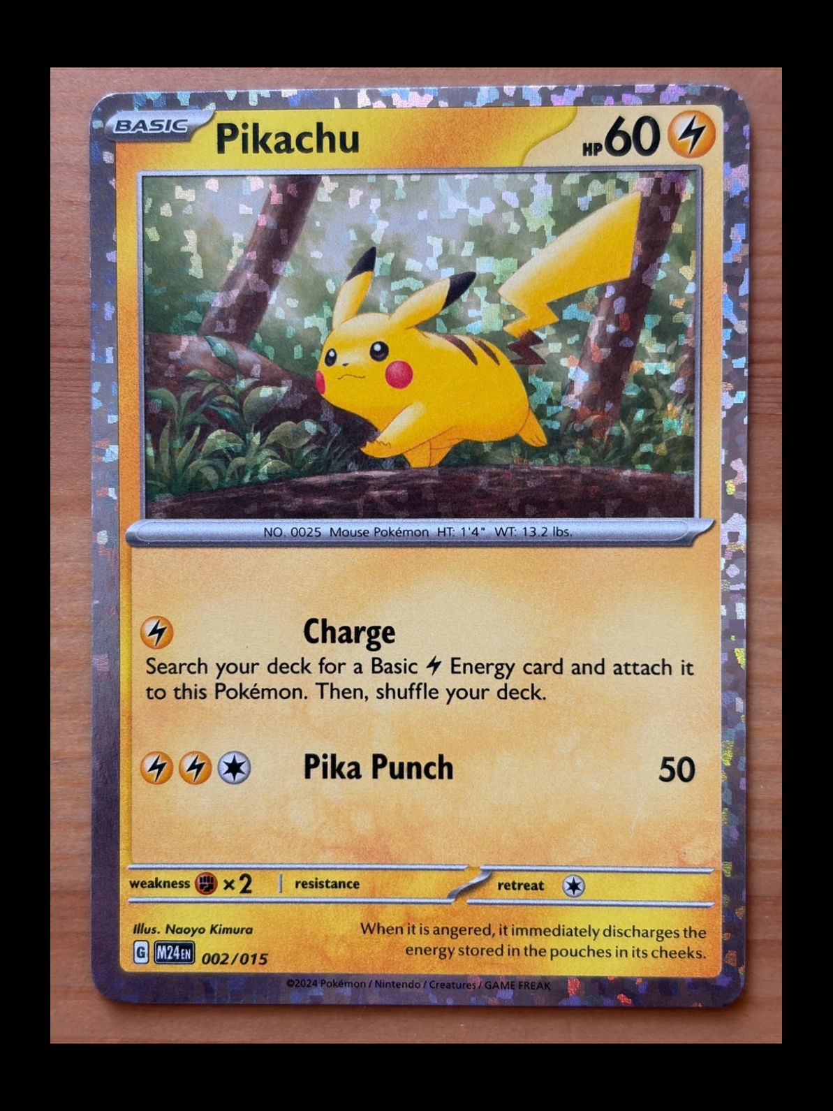 Pikachu 002/015 Holo - CardBuddy