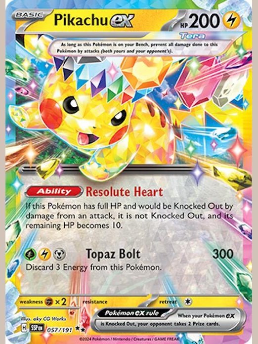 Pikachu Ex 057/191 - CardBuddy