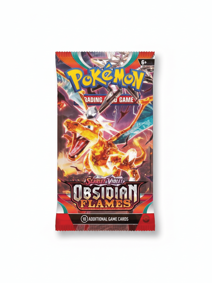 Pokémon Scarlet & Violet 3: Obsidian Flames Booster Pack - CardBuddy