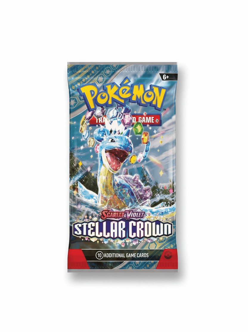 Pokémon Scarlet & Violet 7: Stellar Crown Booster Pack - CardBuddy