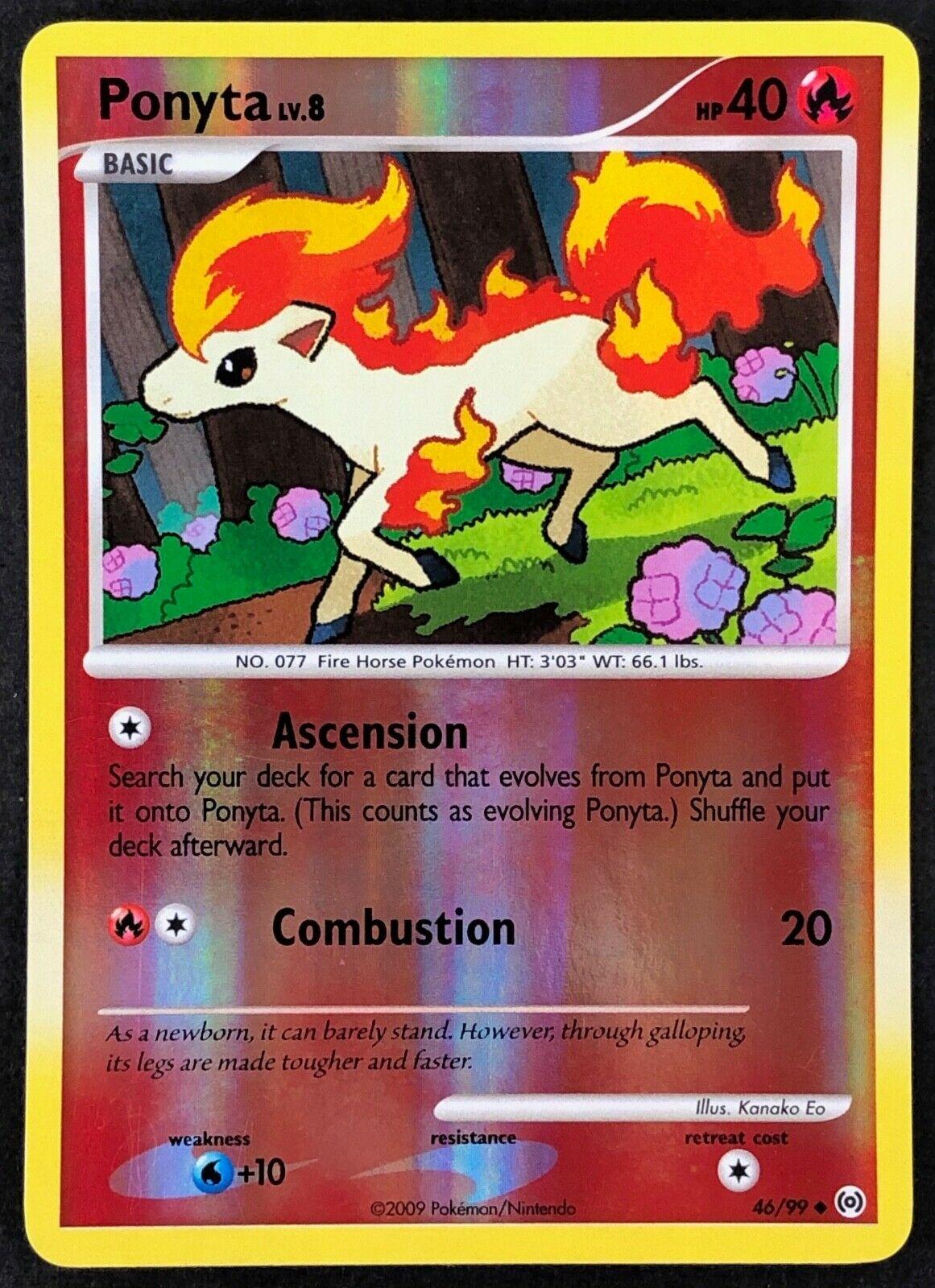 Ponyta Reverse Holo 46/99 - CardBuddy