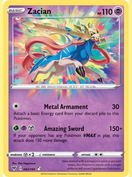 Zacian 082/185 - CardBuddy